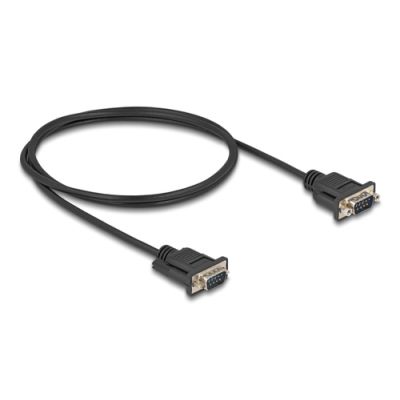 DeLOCK 88000 Serien-Kabel Schwarz 1 m RS-232