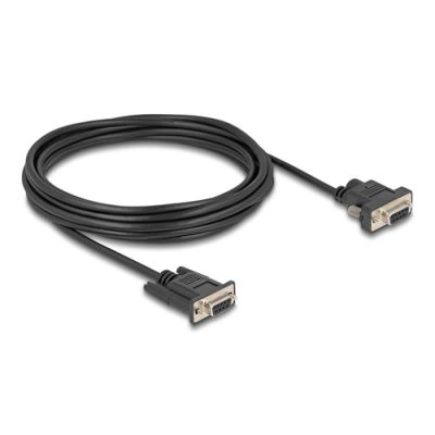 DeLOCK 88219 Serien-Kabel Schwarz 5 m RS-232 DB-9