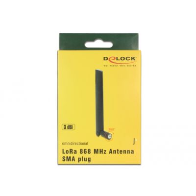 DeLOCK LoRa Netzwerk-Antenne Omnidirektionale Antenne SMA 3 dBi