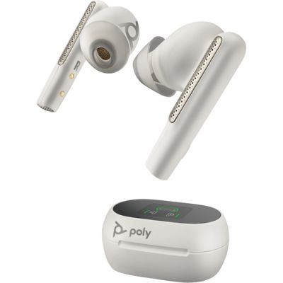 POLY Voyager Free 60/60+ Weiße Ohrhörer (2 Stück)