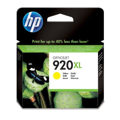 HP 920XL Gelb Original Tintenpatrone mit hoher Reichweite