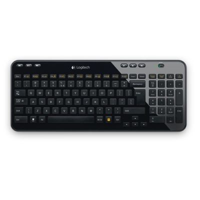 Logitech Wireless Keyboard K360 Tastatur RF Wireless QWERTY Nordisch Schwarz