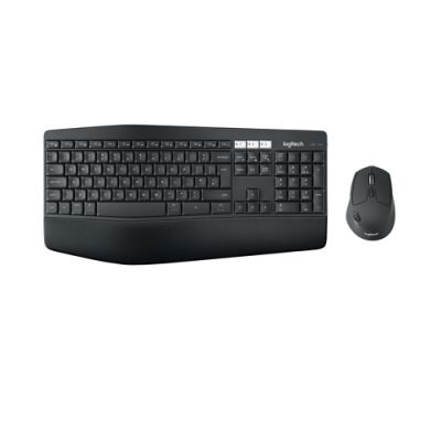 Logitech MK850 Performance Tastatur Maus enthalten RF Wireless + Bluetooth QWERTY Italienisch Schwarz