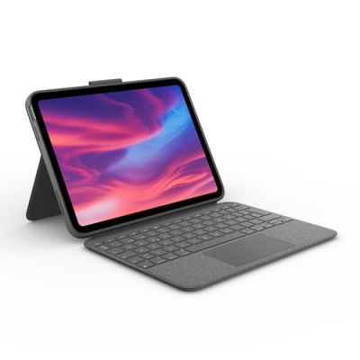 Logitech Combo Touch Grau Smart Connector QWERTY Spanisch
