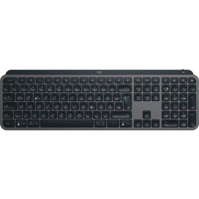 Logitech MX Keys S Tastatur RF Wireless + Bluetooth QWERTZ Deutsch Graphit