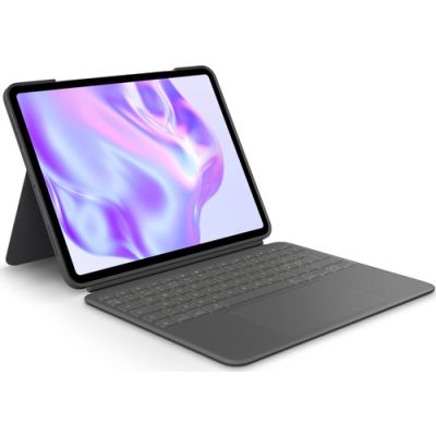 Logitech Combo Touch QWERTY Dänisch, Finnisch, Nordisch, Schwedisch Smart Connector Graphit