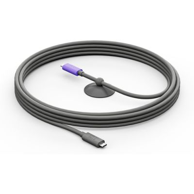 Logitech 952-000195 USB Kabel USB 3.2 Gen 2 (3.1 Gen 2) 5 m USB C Graphit, Violett