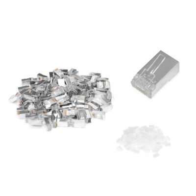 Digitus CAT 6 Modularstecker für Rundkabel - 100 Stk.