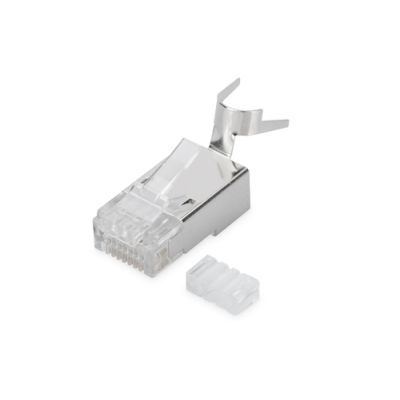 Digitus Modularstecker für Rundkabel, CAT 6A, geschirmt