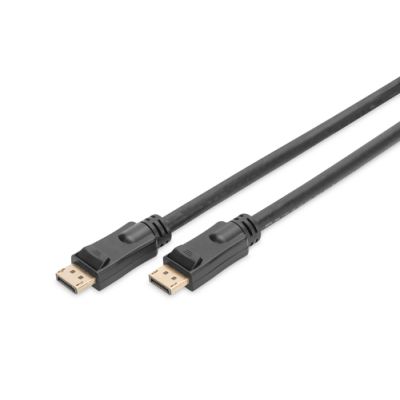 Digitus DisplayPort Anschlusskabel mit Verstärker