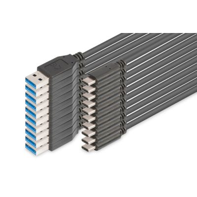Digitus USB Type-C™ Anschlusskabel, 10er Pack
