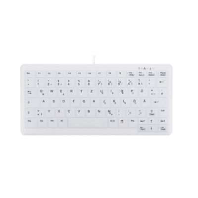 CHERRY AK-C4110 Tastatur USB QWERTZ Deutsch Weiß