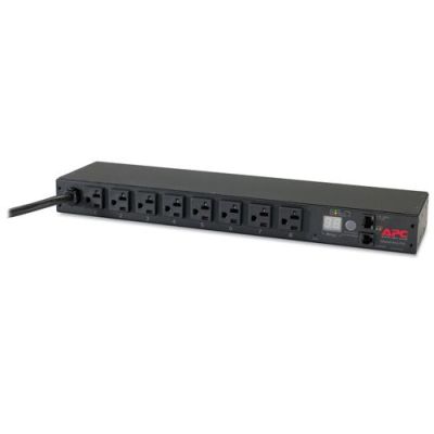 APC AP7801B Stromverteilereinheit (PDU) 8 AC-Ausgänge 1U Schwarz