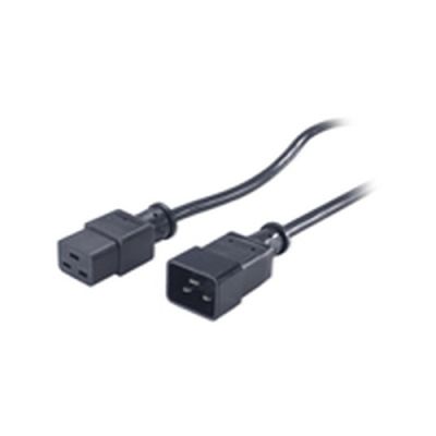 APC PWR Cord C19 - C20, 0.6 m Schwarz 0,6 m C19-Koppler C20-Koppler