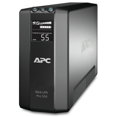 APC Back-UPS Pro Unterbrechungsfreie Stromversorgung (USV) Line-Interaktiv 0,55 kVA 330 W 6 AC-Ausgänge