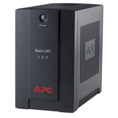 APC Back-UPS Unterbrechungsfreie Stromversorgung (USV) Line-Interaktiv 0,5 kVA 300 W 3 AC-Ausgänge