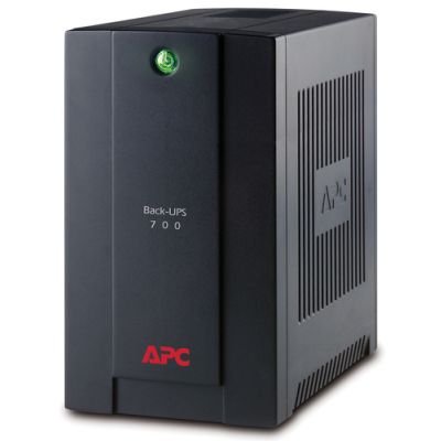 APC Back-UPS Unterbrechungsfreie Stromversorgung (USV) Line-Interaktiv 0,7 kVA 390 W 4 AC-Ausgänge