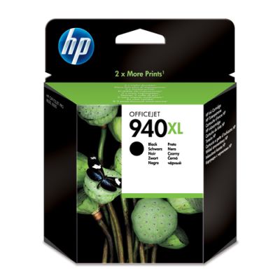 HP 940XL Schwarz Original Druckerpatrone mit hoher Reichweite