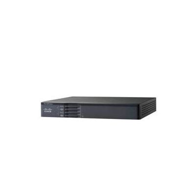 Cisco C866VAE-W-E-K9 WLAN-Router Gigabit Ethernet Einzelband (2,4GHz) Schwarz