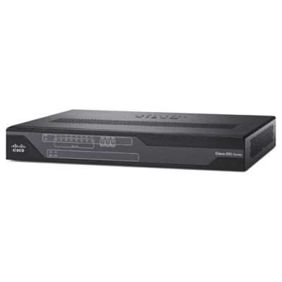 Cisco C897VAM-W-E-K9 WLAN-Router Gigabit Ethernet Dual-Band (2,4 GHz/5 GHz) Schwarz