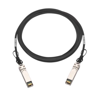 QNAP CAB-DAC15M-Q28B4 Glasfaserkabel 1,5 m QSFP28 Schwarz