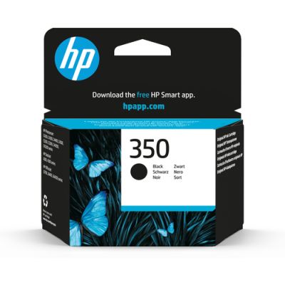HP 350 Schwarz Original Tintenpatrone