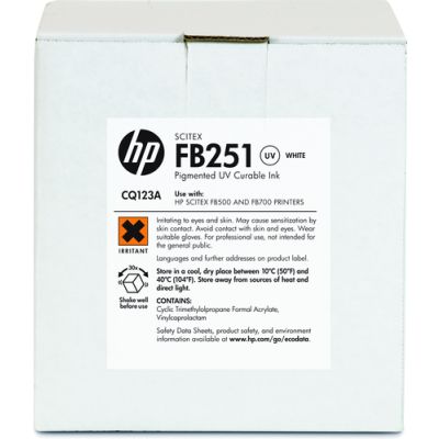 HP FB251 Weiß Scitex Tinte, 2 Liter