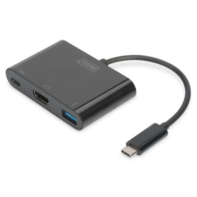 Digitus USB Type-C™ HDMI Multiport Adapter, 3-Port