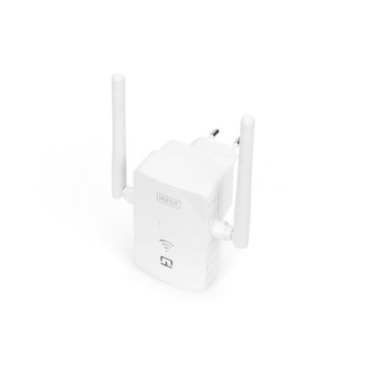 Digitus 300 Mbps Wireless Repeater / Access Point, 2.4 GHz + USB-Ladeanschluss