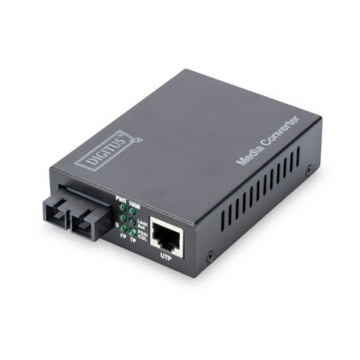Digitus Fast Ethernet Medienkonverter, RJ45 / SC