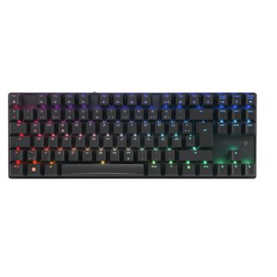 CHERRY MX 8.2 TKL Wireless RGB Tastatur RF Wireless + Bluetooth QWERTZ Deutsch Schwarz
