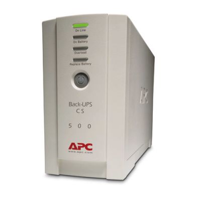 APC Back-UPS Unterbrechungsfreie Stromversorgung (USV) Standby (Offline) 0,5 kVA 300 W 4 AC-Ausgänge