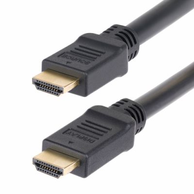 StarTech.com 10m Aktives HDMI 2.0 Kabel, CMP, Plenum HDMI Kabel, Wandinstalation High Speed HDMI Kabel, 4K 60Hz, HDR10/HDCP 2.2/ARC
