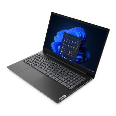 Lenovo V V15 Laptop 39,6 cm (15.6") Full HD Intel® Core™ i3 i3-1315U 8 GB DDR4-SDRAM 256 GB SSD Wi-Fi 5 (802.11ac) Windows 11 Pro Schwarz