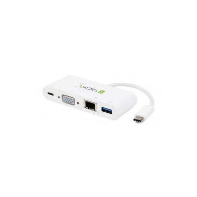 EFB Elektronik IADAP-USB31-DOCK2 laptop-dockingstation & portreplikator USB 3.2 Gen 1 (3.1 Gen 1) Type-C Weiß