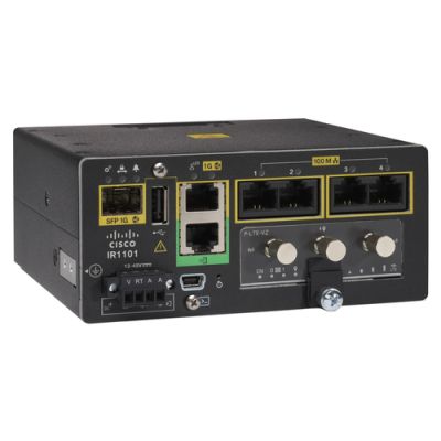Cisco IR1101-A-K9 Kabelrouter Gigabit Ethernet Schwarz