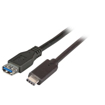 EFB Elektronik K5313SW.0,2 USB Kabel 0,2 m USB 3.2 Gen 1 (3.1 Gen 1) USB C USB A Schwarz