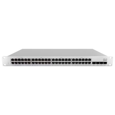 Cisco MS210-48LP-HW Netzwerk-Switch Managed L3 Gigabit Ethernet (10/100/1000) Power over Ethernet (PoE) 1U Silber
