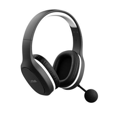 Trust GXT 391 Thian Kopfhörer Verkabelt & Kabellos Kopfband Gaming USB Typ-C Schwarz, Weiß