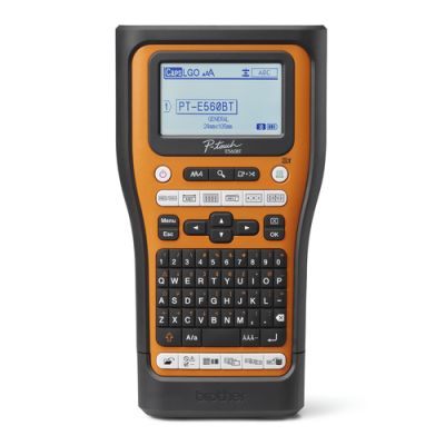 Brother PT-E560BTSP Etikettendrucker Wärmeübertragung 180 x 180 DPI 30 mm/sek Verkabelt & Kabellos HSE/TZe Bluetooth QWERTZ
