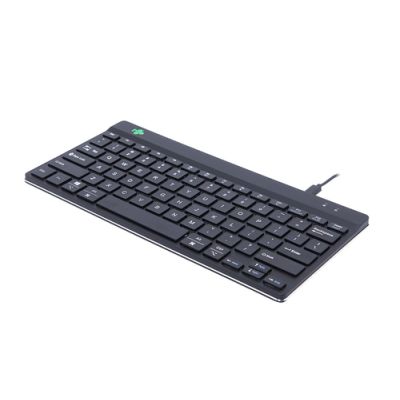 R-Go Tools RGOCOITWDBL Tastatur Büro USB QWERTY Italienisch Schwarz