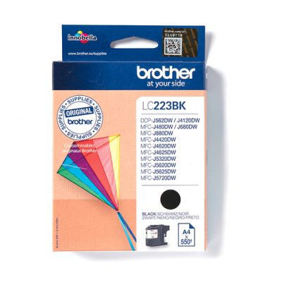 Brother LC-223BK Druckerpatrone 1 Stück(e) Original Schwarz