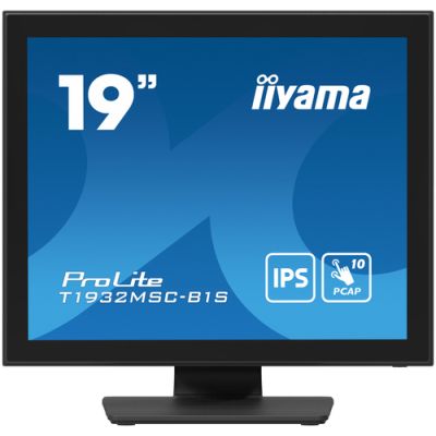 iiyama ProLite T1932MSC-B1S Computerbildschirm 48,3 cm (19") 1280 x 1024 Pixel Full HD LED Touchscreen Tisch Schwarz