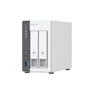 QNAP TS-216G NAS & Speicherserver Tower Cortex-A Cortex-A55 4 GB HDD Weiß