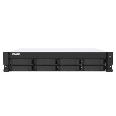 QNAP TS-873AU NAS Rack (2U) Ethernet/LAN Schwarz, Grau V1500B