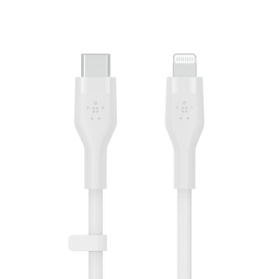 Belkin Cbl Silicone USB-C LTG 3M blc Weiß