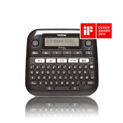 Brother PT-D210 Etikettendrucker Wärmeübertragung 180 x 180 DPI 20 mm/sek QWERTY