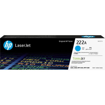 HP 222A Cyan Original LaserJet-Tonerkartusche