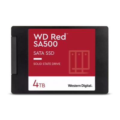 Western Digital Red WDS400T2R0A Internes Solid State Drive 4 TB 2.5" Serial ATA III 3D NAND