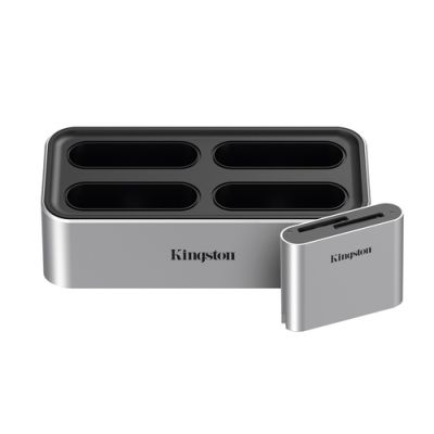Kingston Technology USB-C 3.2 Gen2 Workflow Station Dock mit Dual-Slot SD UHS-II Kartenlesegeräten